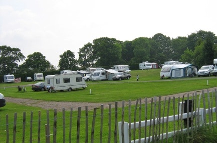 Market Rasen Racecourse Caravan Club Site