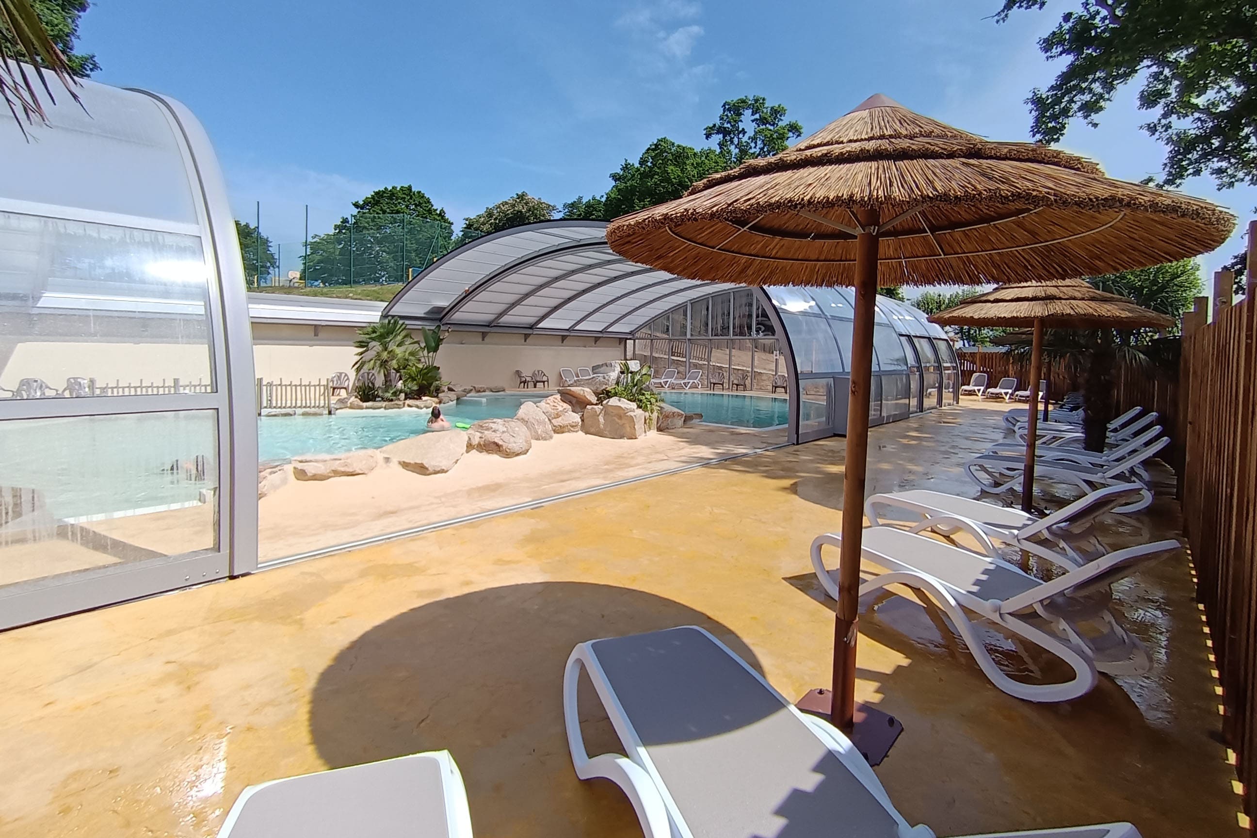 Flower Camping de La Hallerais.