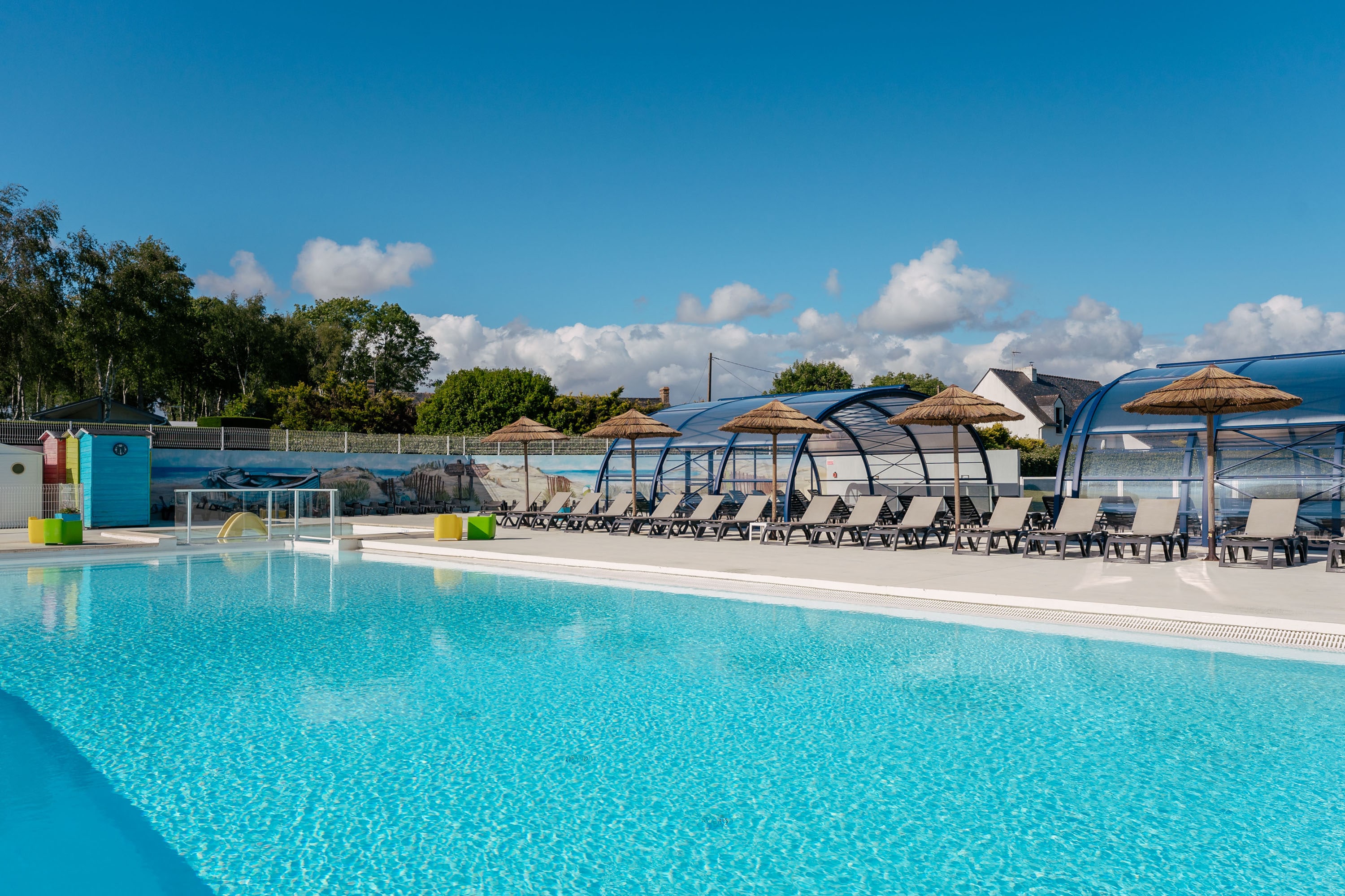 Flower Camping Les Jardins de Kergal.