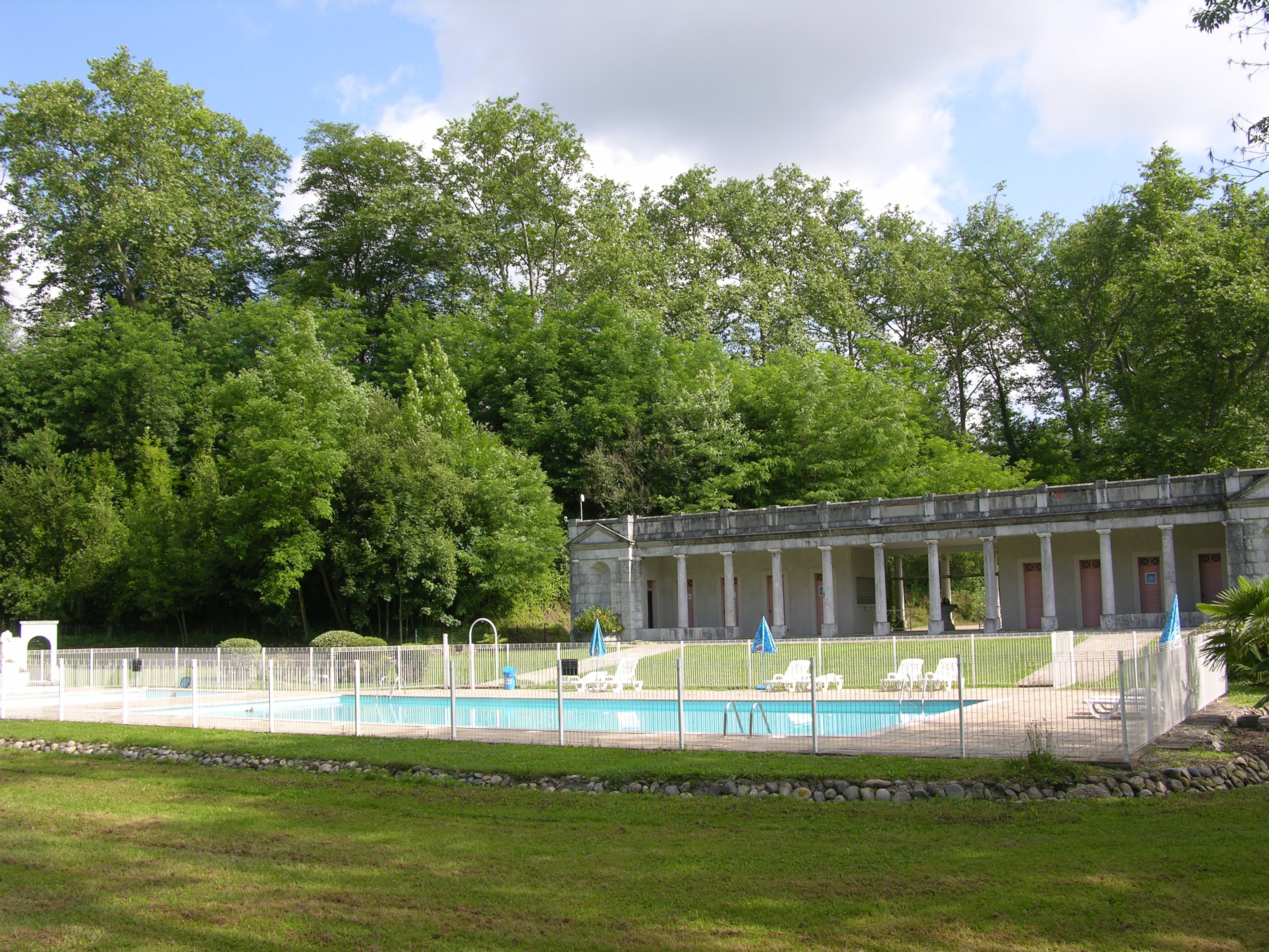 Camping Parc d'Audinac les Bains.
