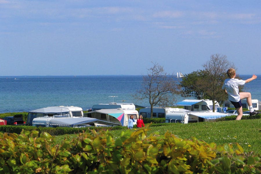 Camp Hverringe, Bøgebjerg Strand.