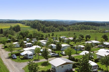 Campingplass Panoramablick