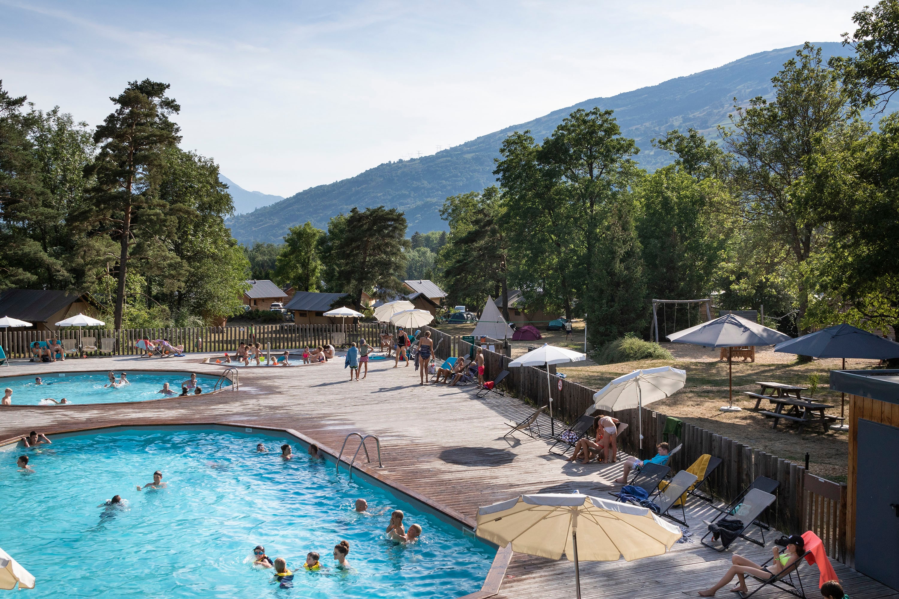 camping Camping Huttopia Bourg-St-Maurice