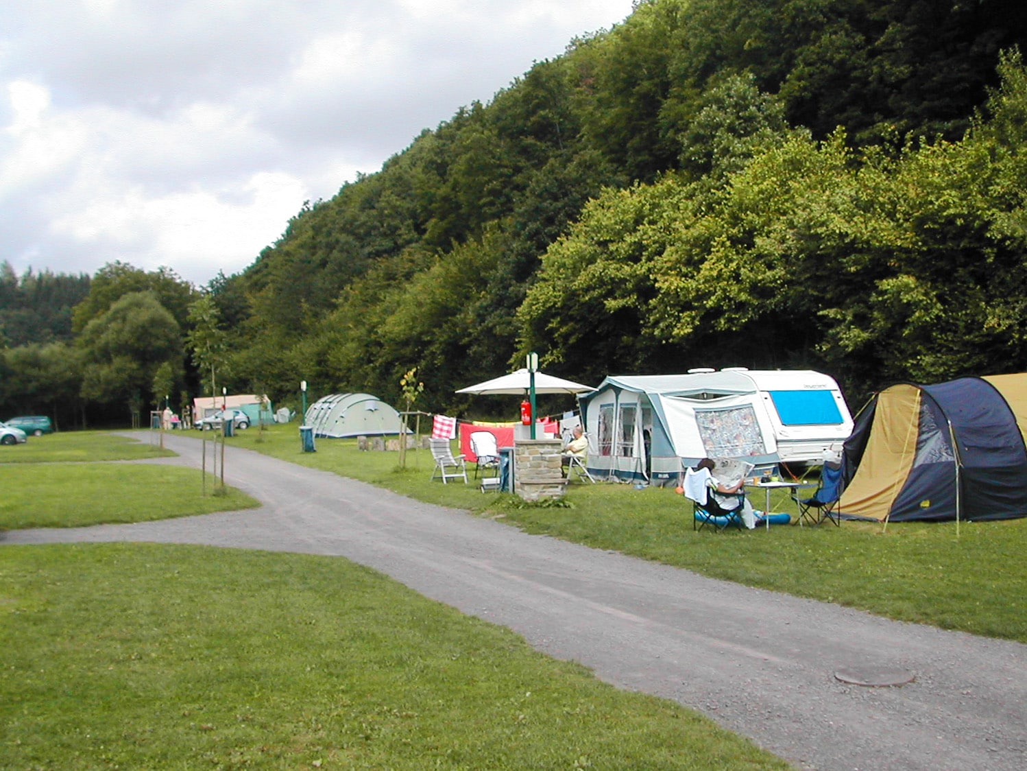 Camping in der Enz