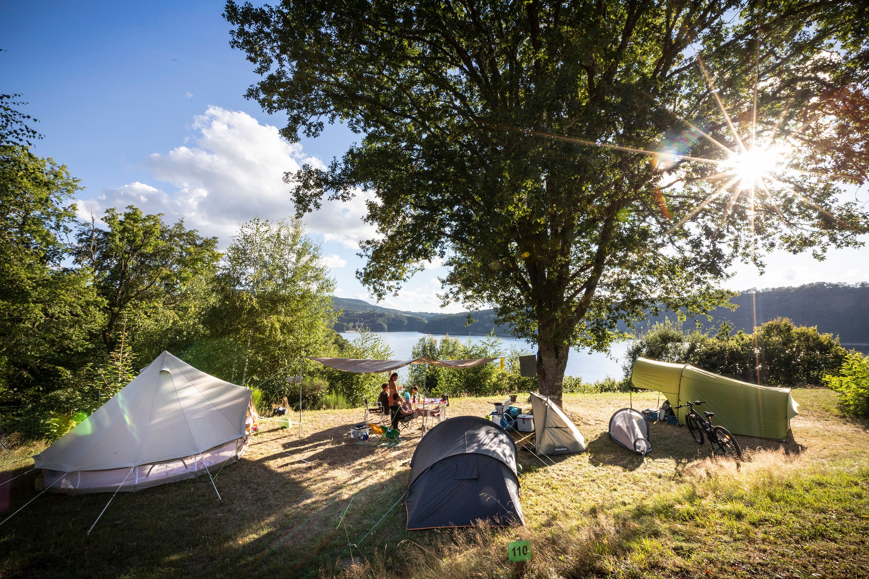 Camping Huttopia Lac de la Siauve