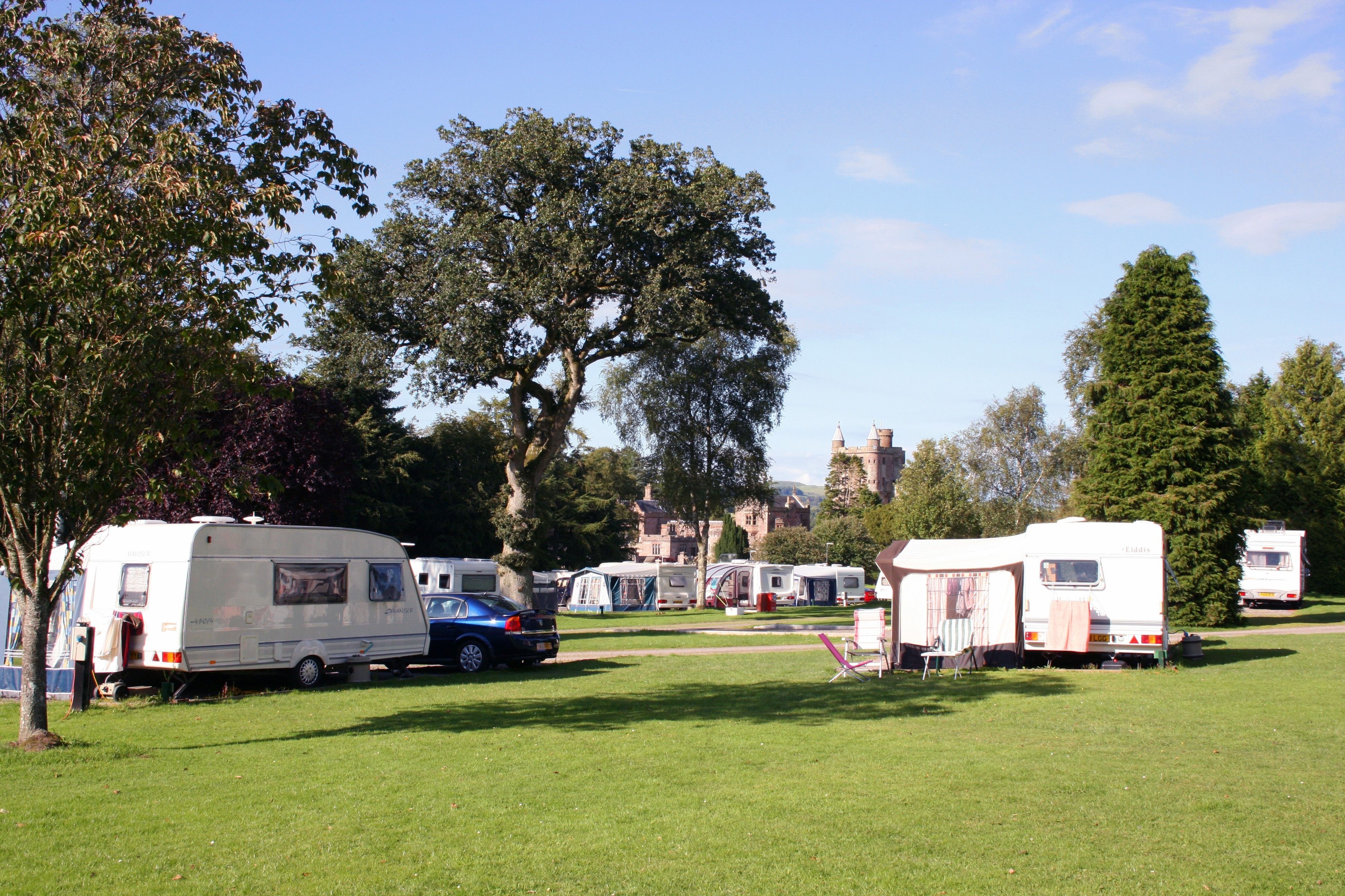 Hoddom Castle Caravan Park
