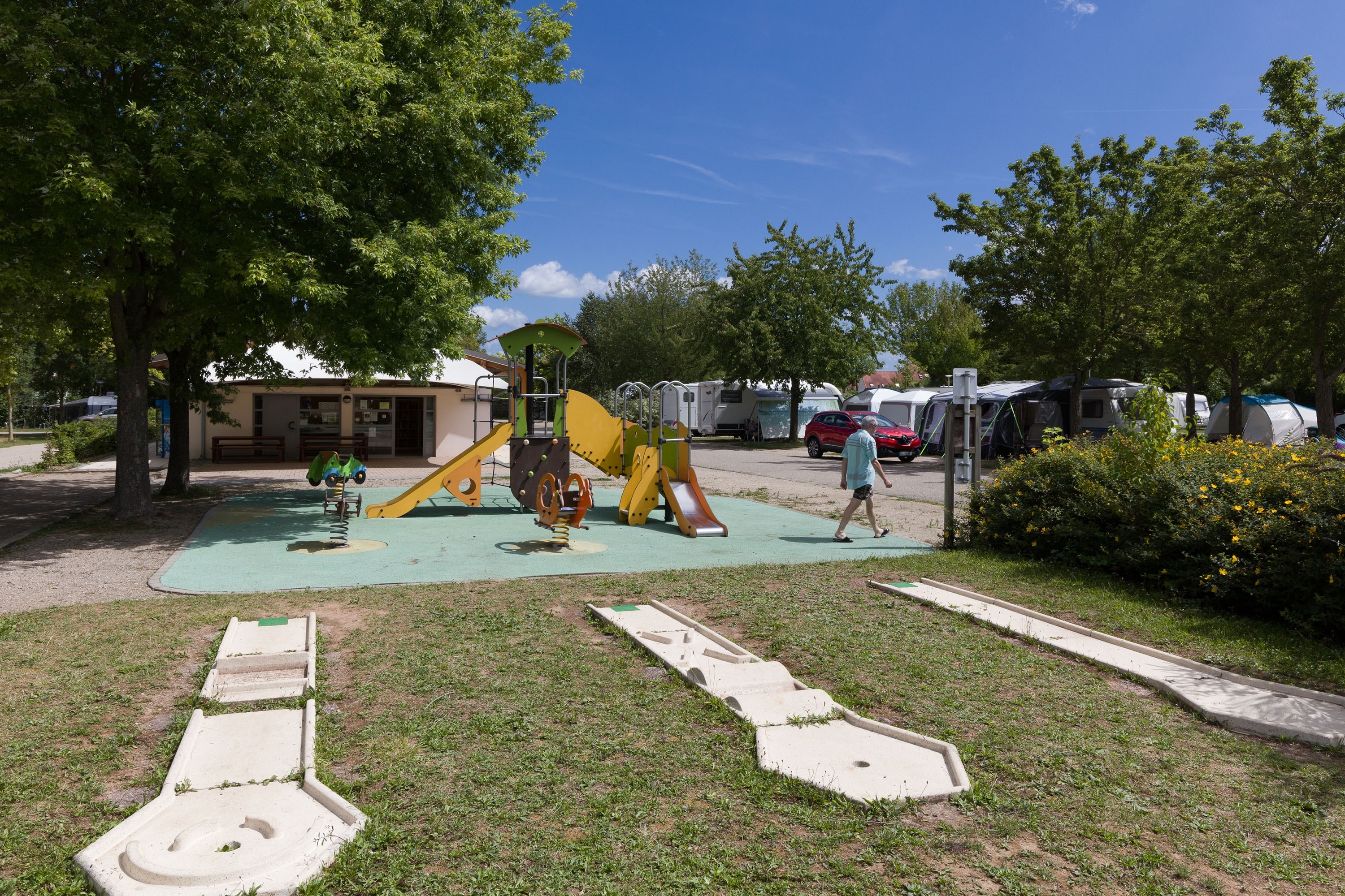 Camping Mun. Le Vallon de l'Ehn