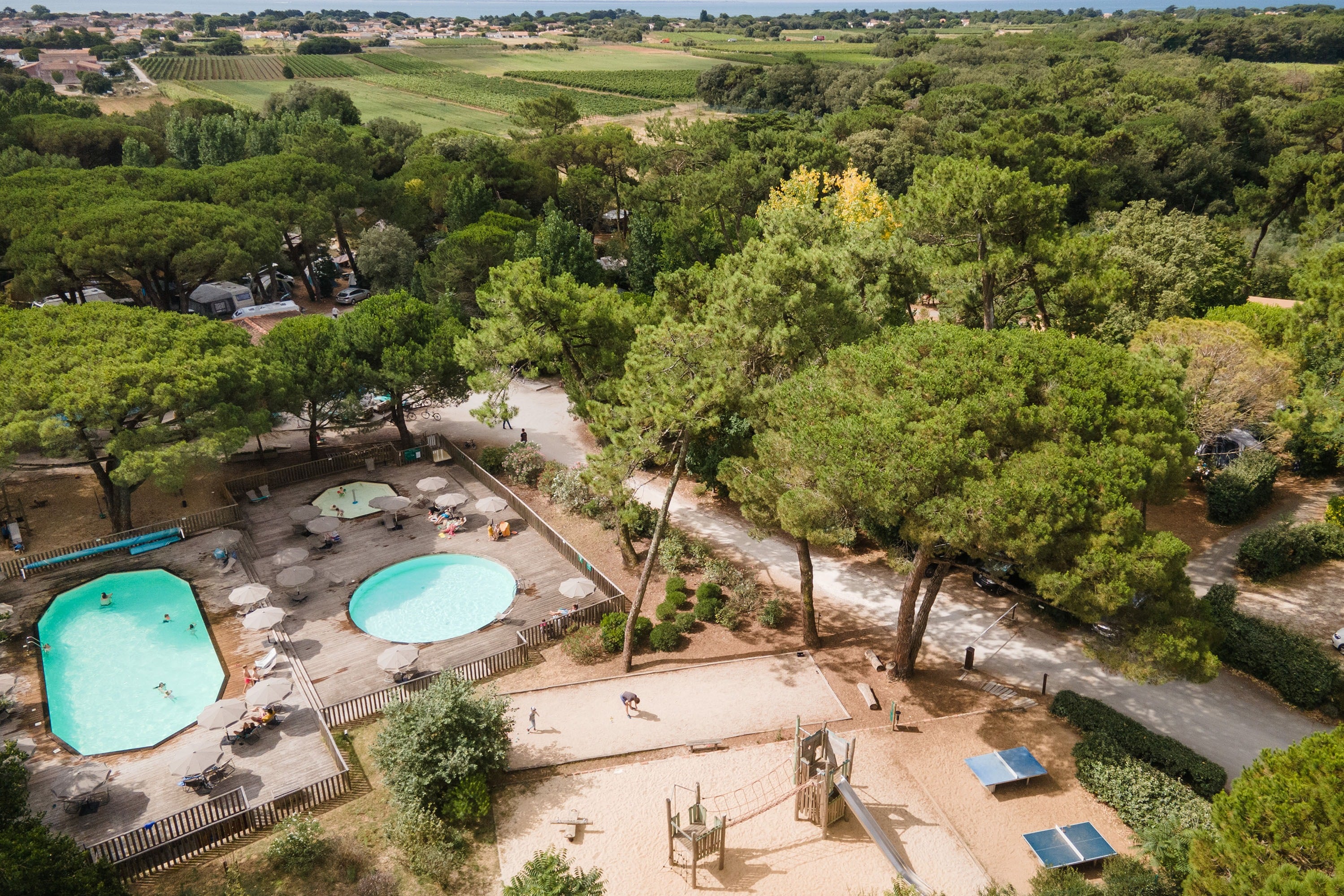 Camping Huttopia Chardons Bleus - Ile de Ré