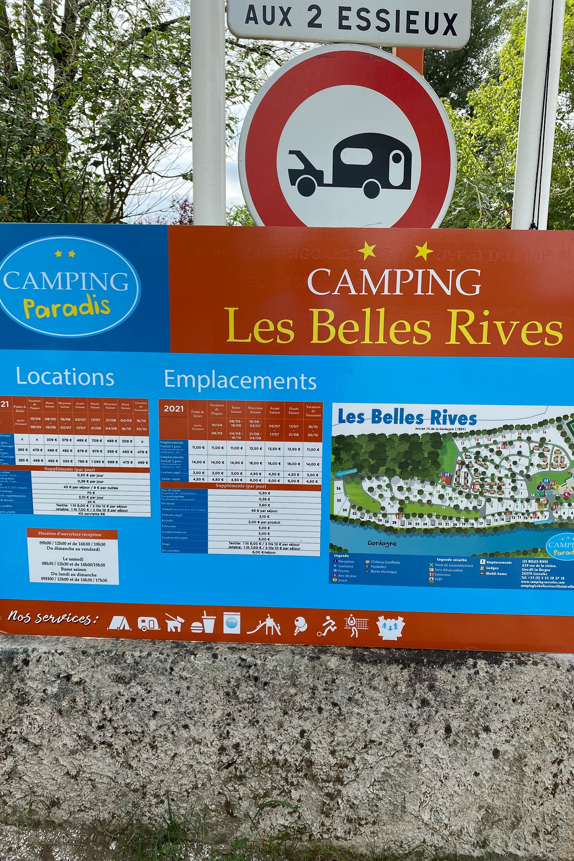 Camping Les Belles Rives