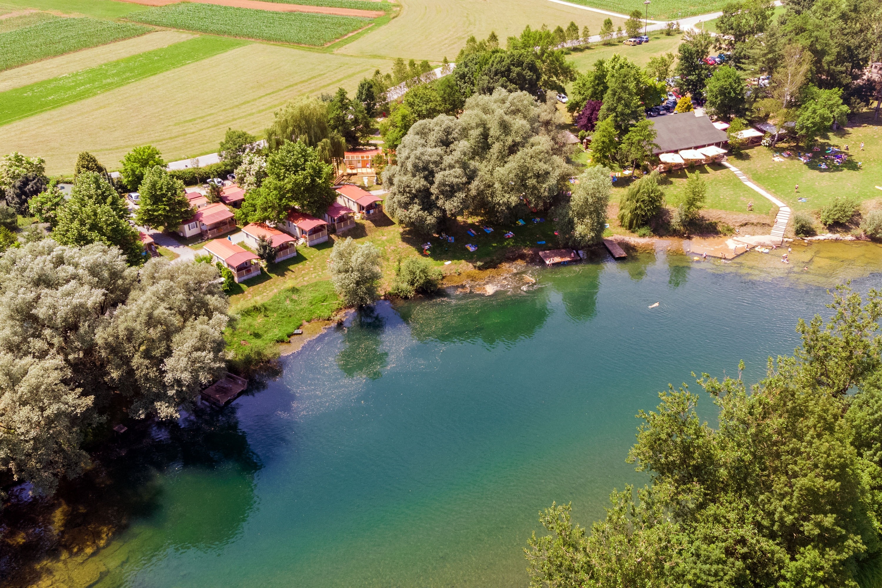 Camping Bela krajina - river Kolpa