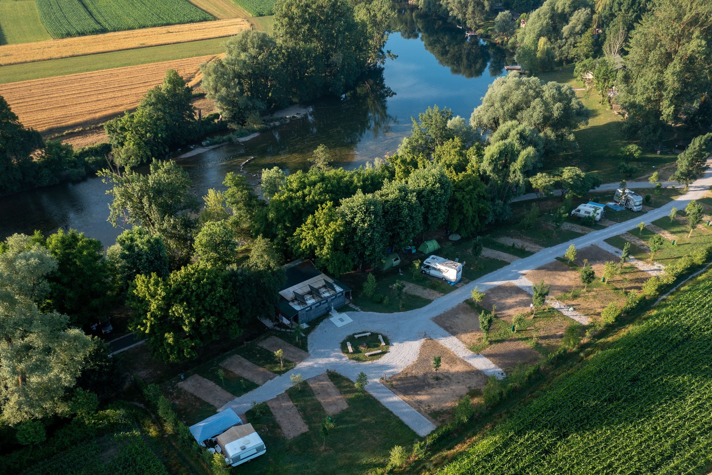 Camping Bela krajina - river Kolpa