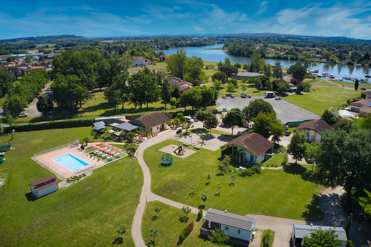 camping Camping Les Pommiers d'Aiguelèze