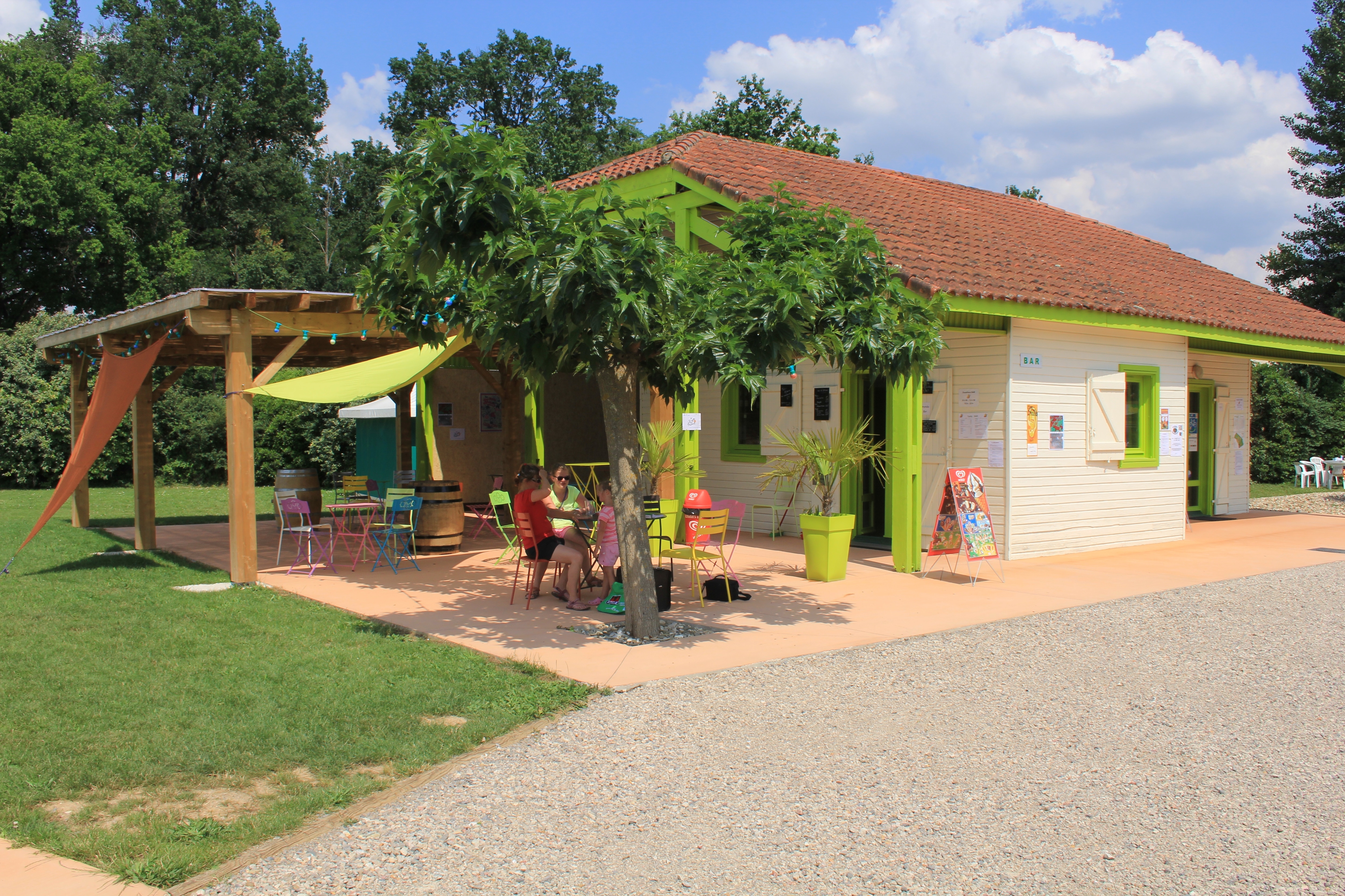 Camping Les Pommiers d'Aiguelèze