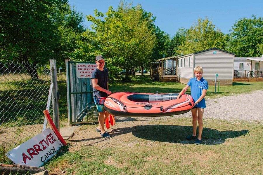 Camping Les Plages de l'Ain