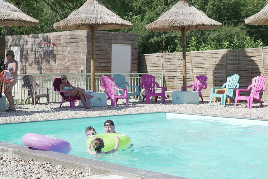 Camping Les Plages de l'Ain