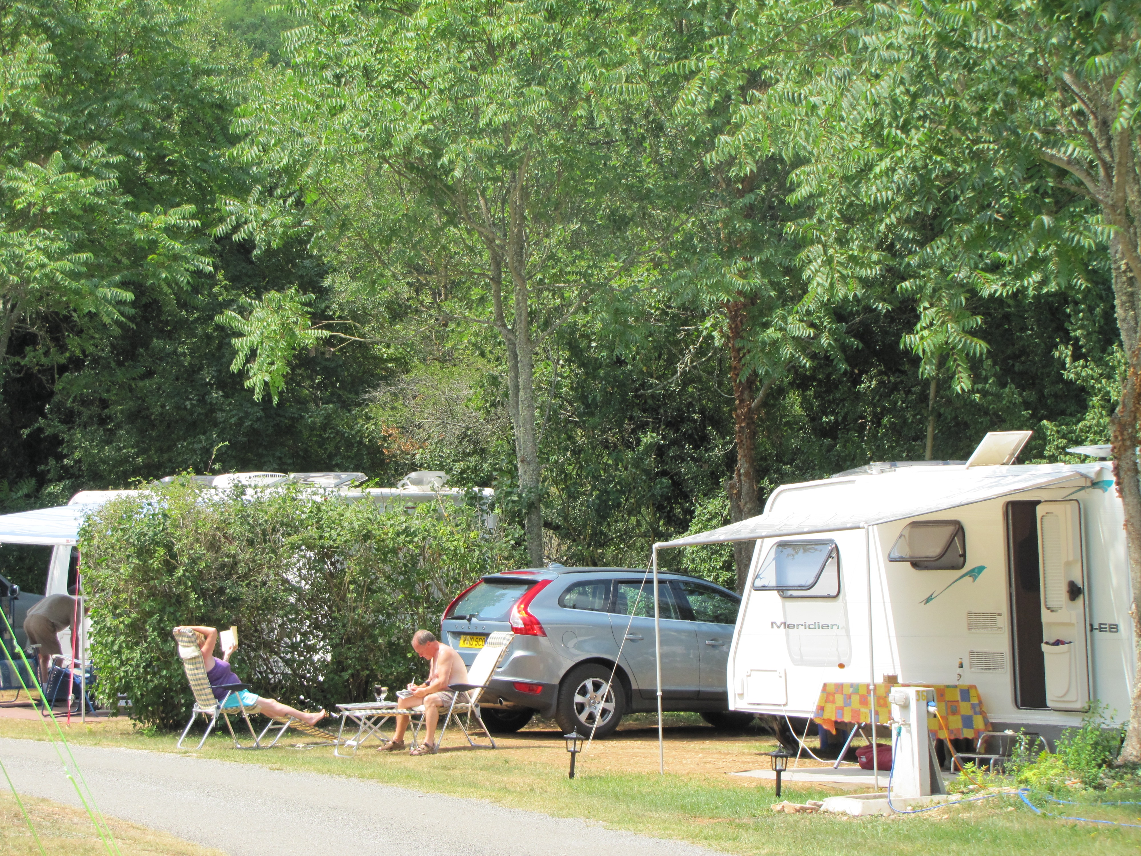 Camping Château de Lacomté