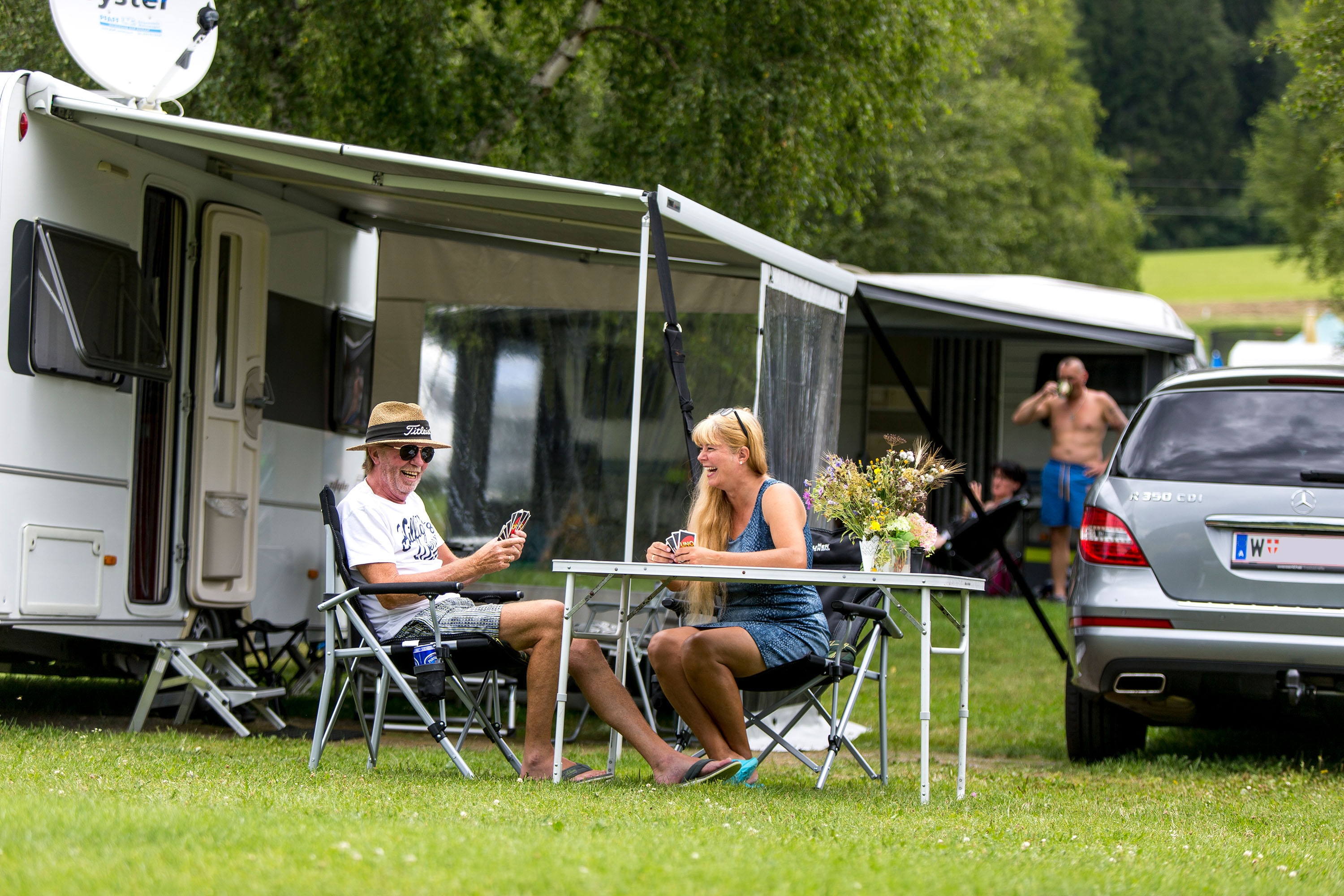 Camping am Badesee