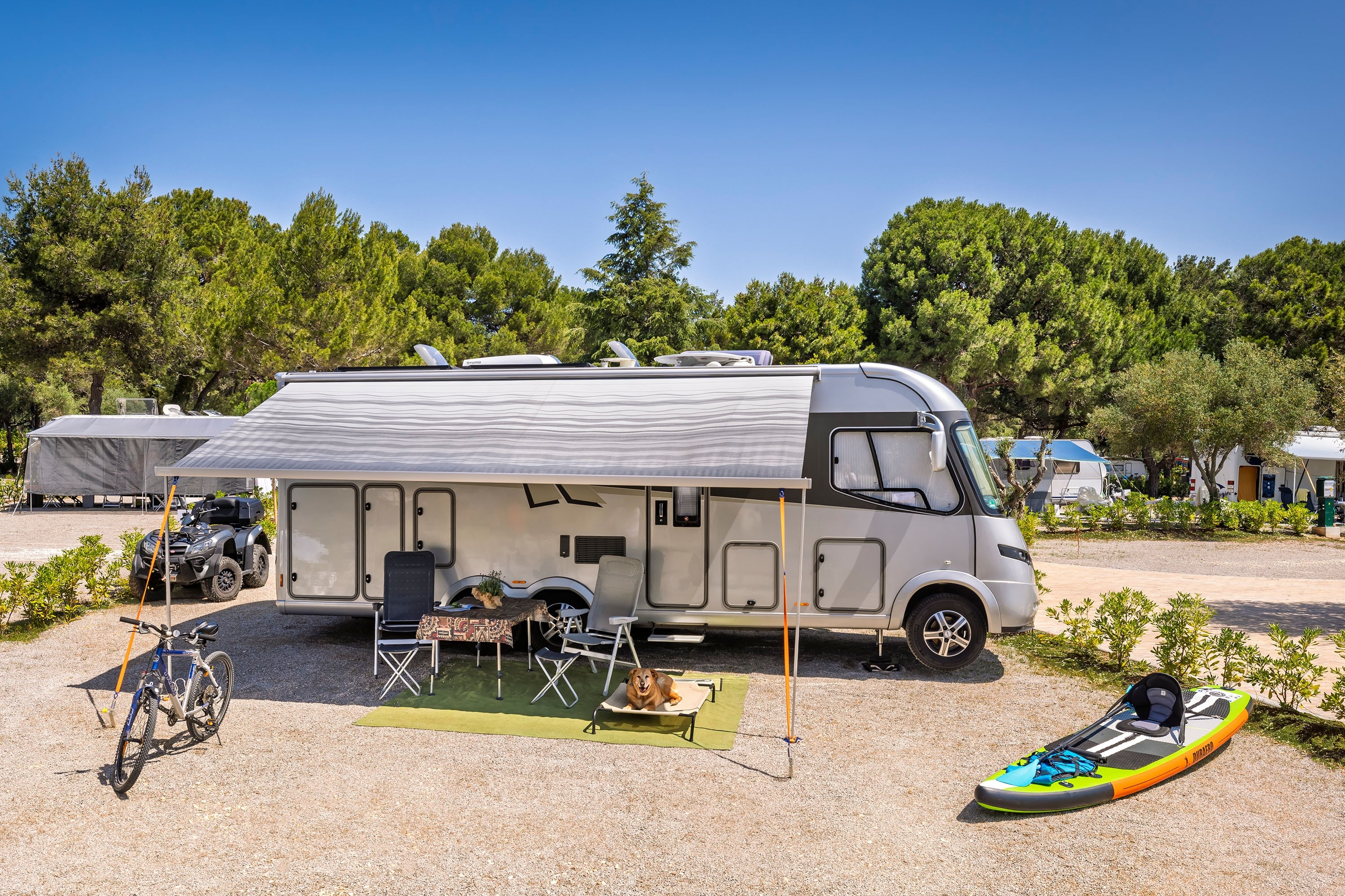 Campsite Koversada Covered