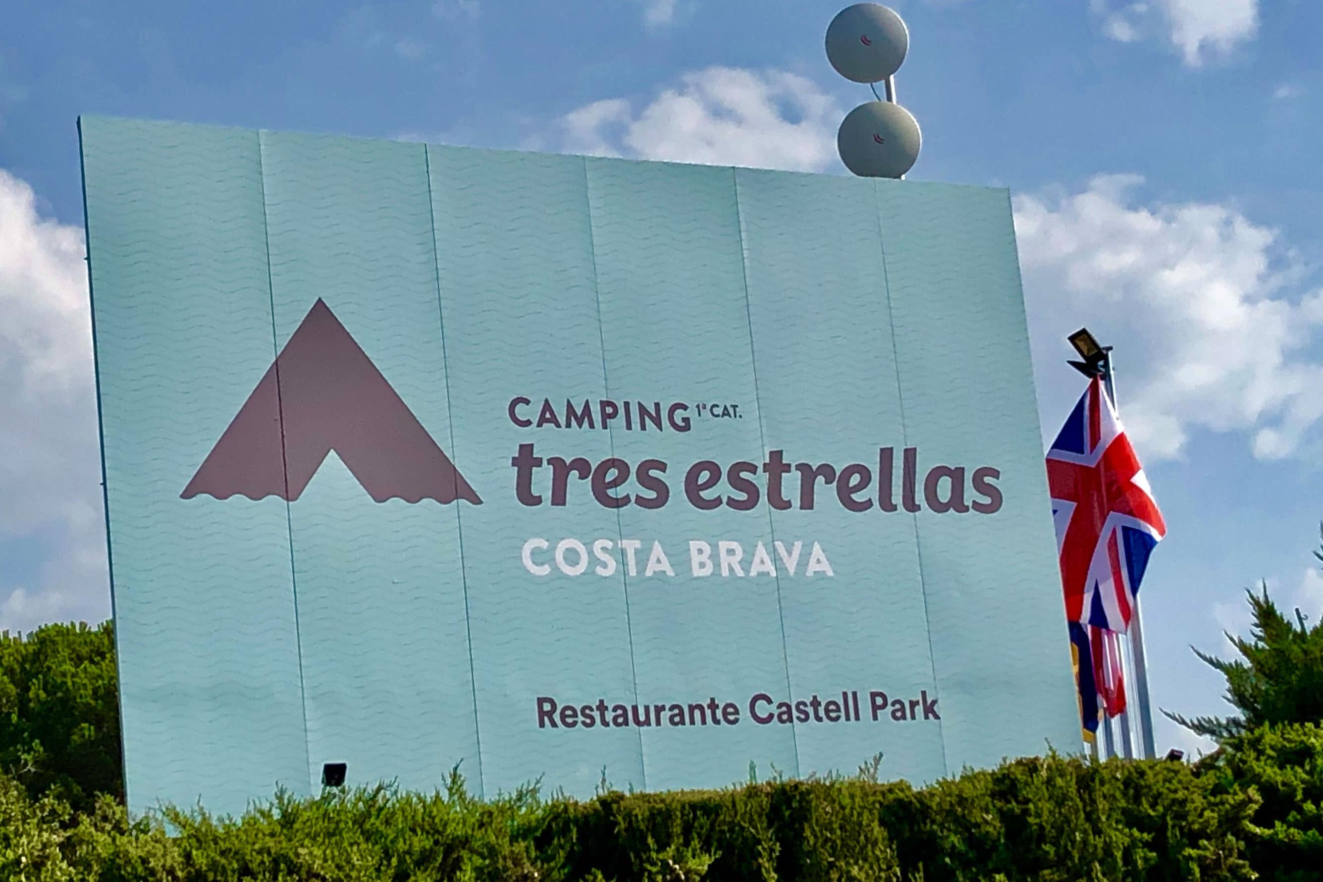 Camping Tres estrellas Costa Brava