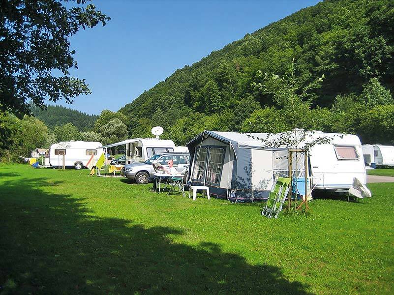 Camping in der Enz