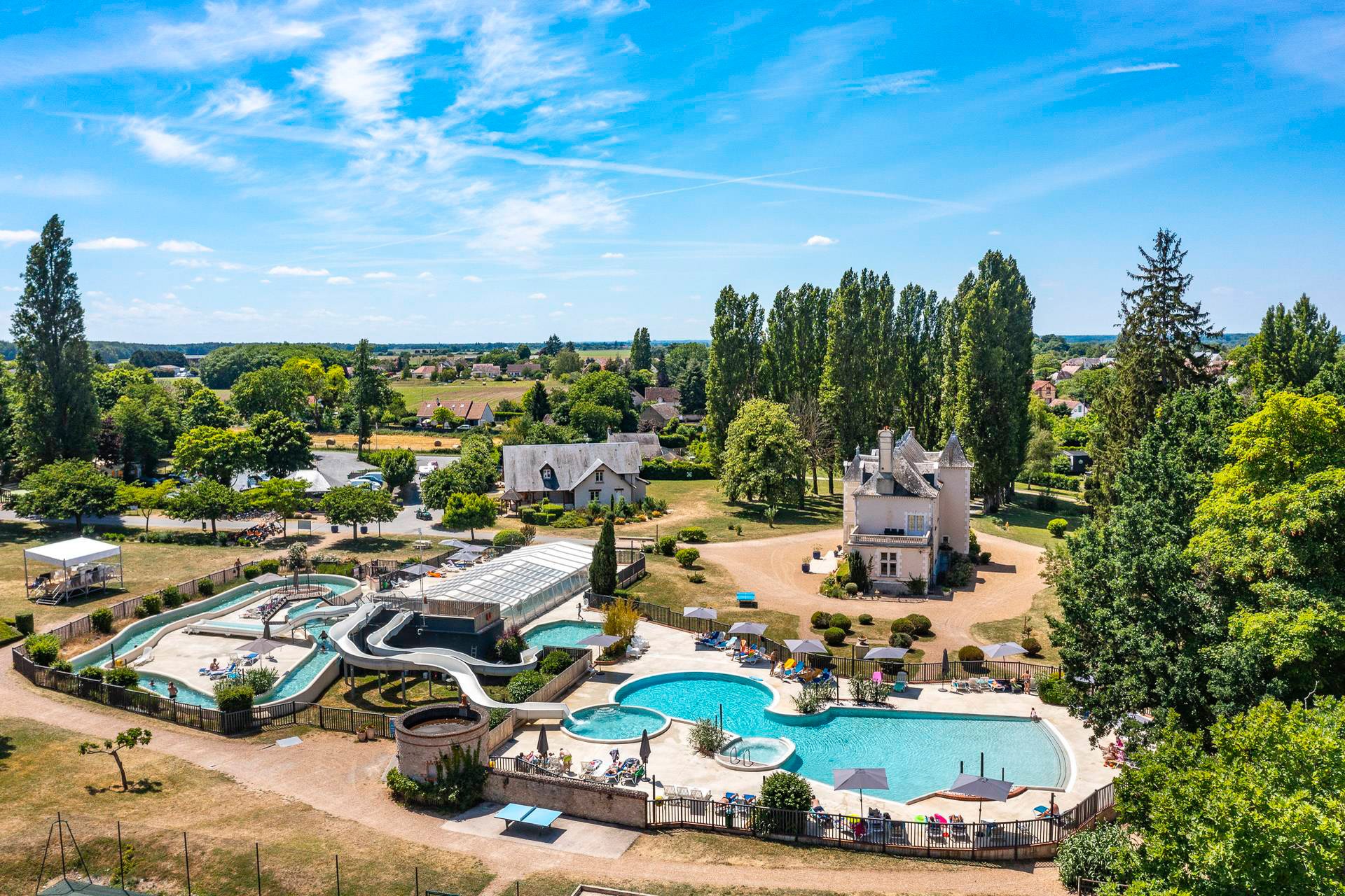 Camping Sandaya Château des Marais.