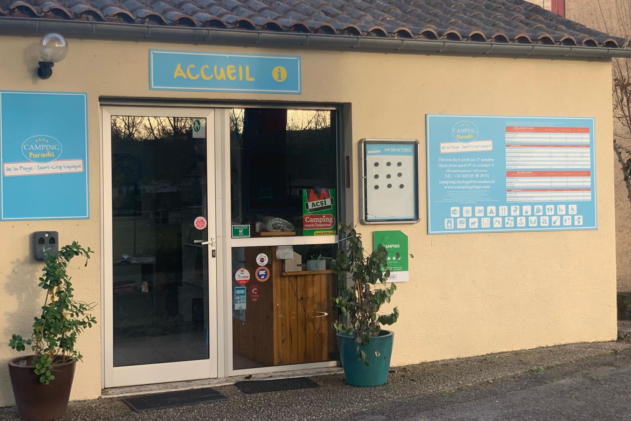 Flower Camping de la Plage