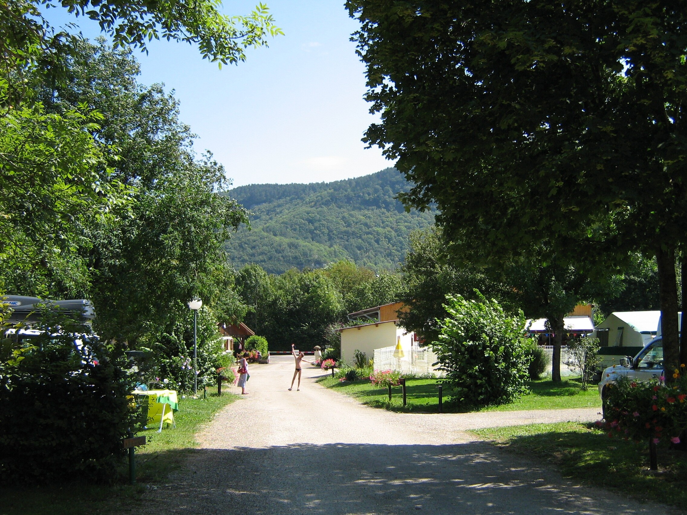 Camping de l'île Chambod