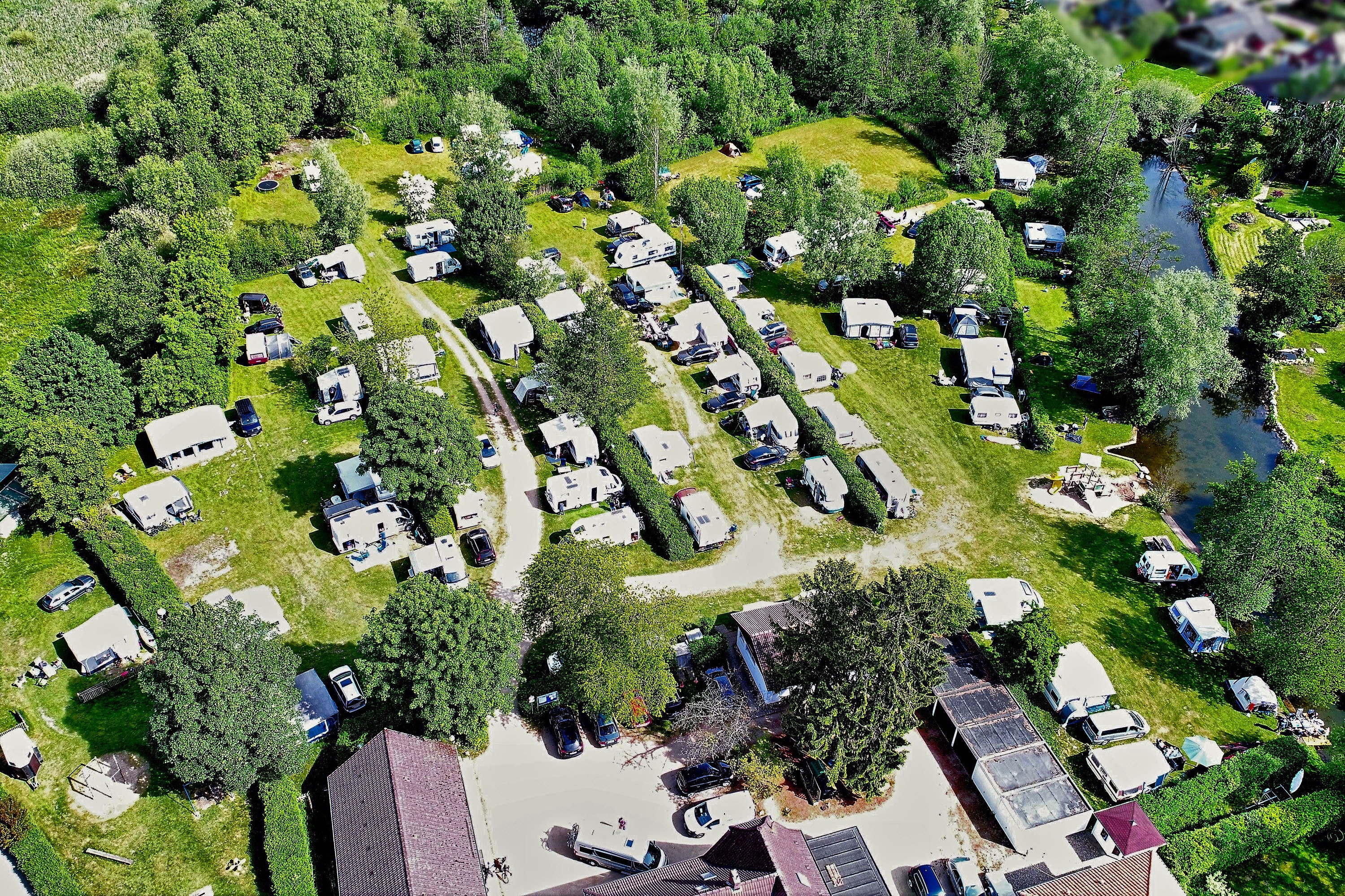 Camping An der Schwentine