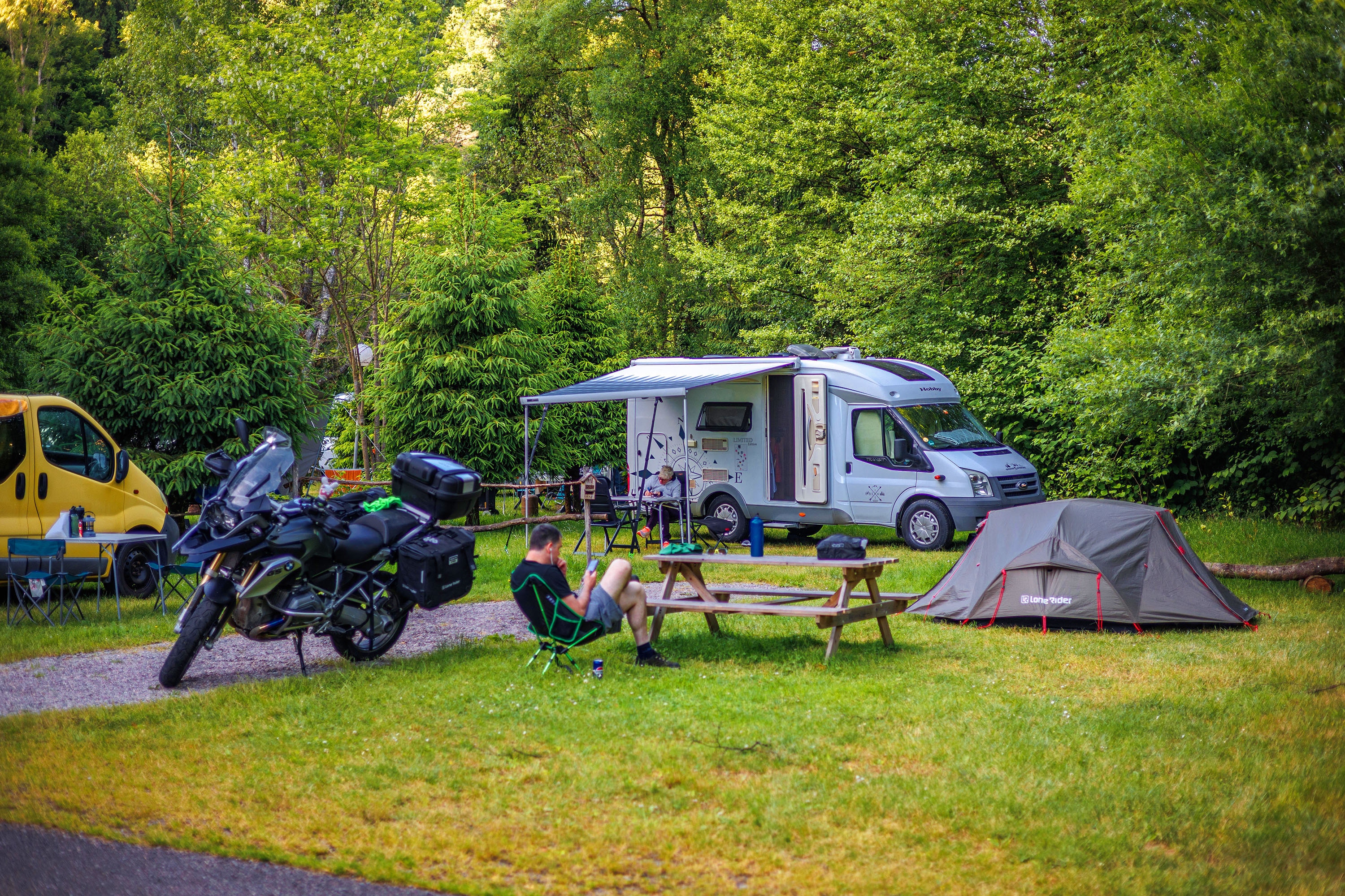 Camping Au bord de Bruche