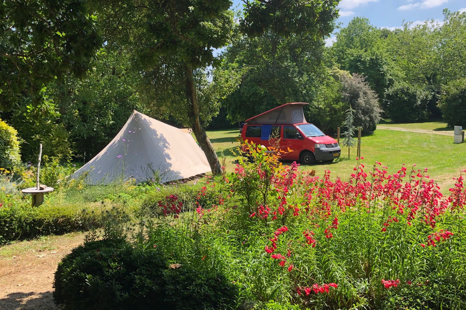 Camping Le Bonheur Côté Pré Lestréguéoc
